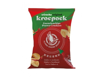 Krevečių traškučiai FLYING GOOSE, 80 g