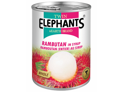 Rambutanai sirupe, TWIN ELEPHANTS, 565 g