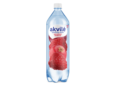 Stalo vanduo AKVILĖ "Raudonųjų uogų mix "1,5 L