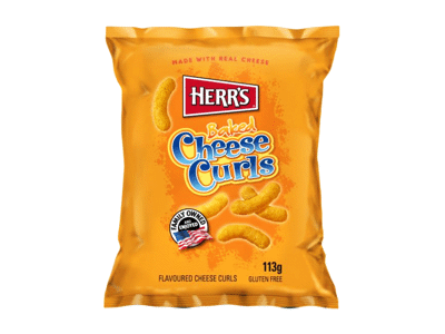 Kukurūzų traškučiai HERR'S, sūrio skonio, 113 g