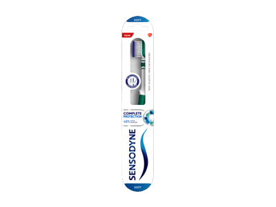 Dantų šepetėlis SENSODYNE COMPLETE PROTECTION SOFT, 1 vnt.