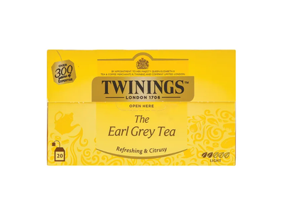 TWININGS Juodoji arbata EARL GREY 20x2g