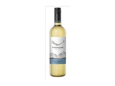 Baltasis sausas vynas TRAPICHE PINOT GRIGIO, 750 ml