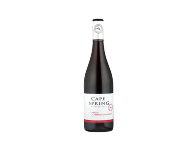 Raudon. sausas vynas CAPE SPRING MERLOT CABERNET SAUVIGNON, 750 ml
