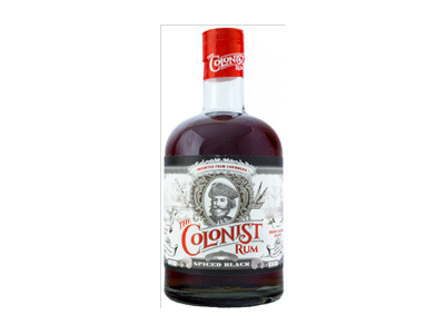 Spiritinis gėrimas su romu THE COLONIST SPICED BLACK, 700 ml