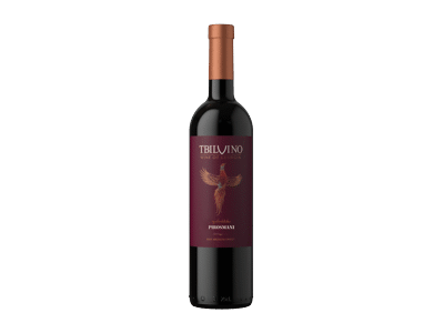 Raudonasis pusiau saldus vynas PIROSMANI TBILVINO, 750 ml