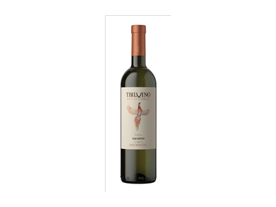 Baltasis pusiau sausas vynas SAHINO TBILVINO, 750 ml