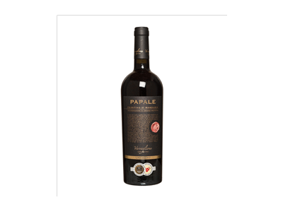 Raudonasis pusiau sausas vynas PAPALE LINEA ORO, 750 ml