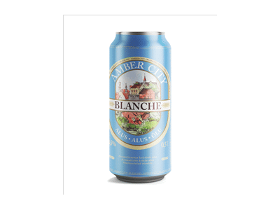 Kvietinis alus AMBER CITY BLANCHE, 500 ml