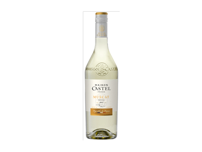 Baltasis pusiau saldus vynas MAISON CASTEL MUSCAT, 750 ml