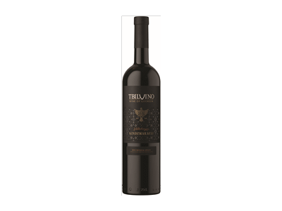 Raudonasis pusiau saldus vynas KINDZMARAULI TBILVINO, 750 ml