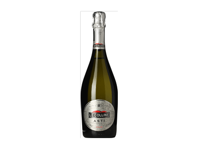 Putojantis baltasis saldus vynas LE COLLINE ASTI SPUMANTE, 750 ml