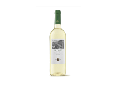 Baltasis sausas vynas EL COTO RIOJA, 750 ml