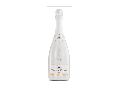 Putojantis baltasis pusiau saldus vynas VEUVE DU VERNAY ICE, 750 ml
