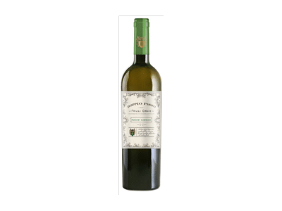 Baltasis sausas vynas DOPPIO PASSO PINOT GRIGIO, 750 ml