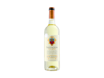 Baltasis pusiau saldus vynas PRESTIGIUM MOELLEUX, 750 ml