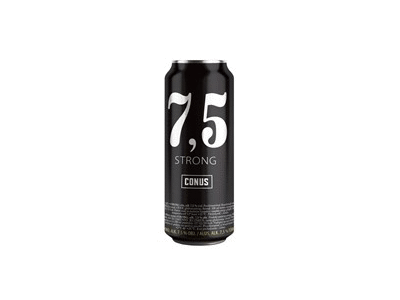 Šviesusis alus STRONG, 500 ml