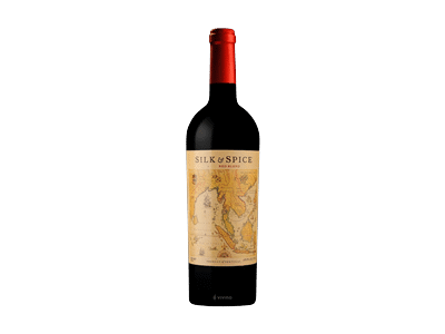 Raudonasis pusiau sausas vynas SILK & SPICE RED, 750 ml