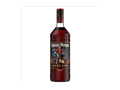 Romas CAPTAIN MORGAN BLACK LABEL, 1 l