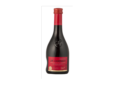 Raudonasis pusiau saldus vynas JP. CHENET ROUGE, 250 ml