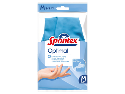 Pirštinės SPONTEX OPTIMAL, M, 1 pora, SS26