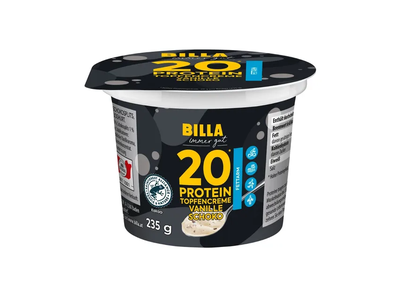 Pūtėsiai vanilės skonio BILLA High Protein, 200 g