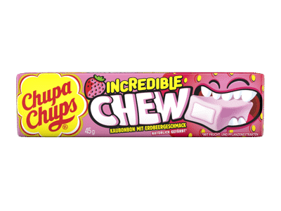 Kramtomieji saldainiai CHUPA CHUPS, braškių skonio, 45 g