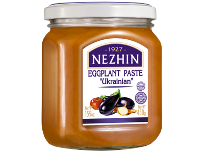 Pagardas NEZHIN, Baklažanų pasta, Ukrainietiška, 450 g