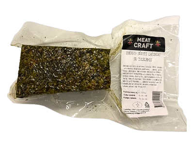 Sūdyti iberiški lašiniai GUDIENOS MĖSA su žolelėmis, a. r., 1 kg