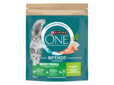 S. ėdalas PURINA ONE katėms su kalak., 750 g