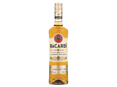 Romas BACARDI Carta Oro, 37,5%, 0,7 l