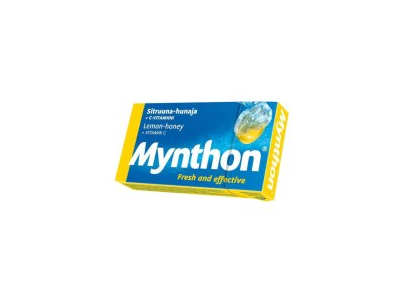 Pastilės MYNTHON Lemon-honey, 39 g
