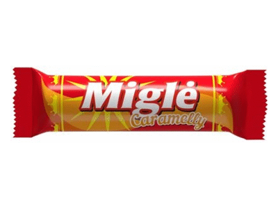Šokoladiniai saldainiai MIGLĖ su karamele, 1 kg