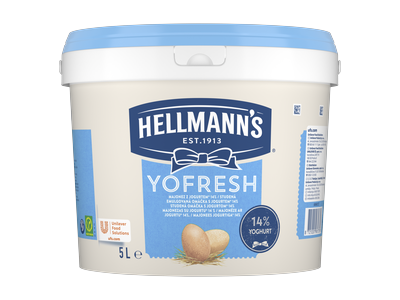 Majonezas HELLMANN'S, Yofresh, 24%, 5 l