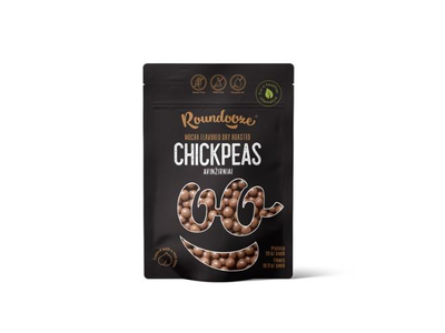 Avinžirniai ROUNDOOZE, mokos skonio, pieniškame šokolade, 150 g