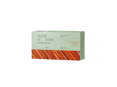 Ančiuvių filė COARGAL, alyv. aliejuje, 75 g