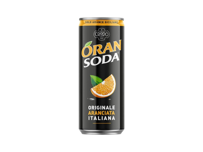 Gazuotas gėrimas CRODO ORANGE SODA, 330 ml