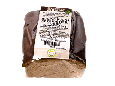 Duona be cukraus, 500 g