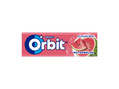 Kramtomoji guma ORBIT WATERMELON, 14 g