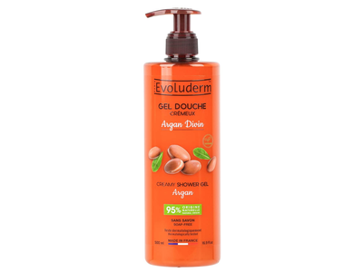 Dušo želė ARGAN DIVIN EVOLUDERM, 500 ml