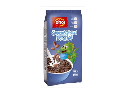 Sausi pusryčiai OHO CHOCO RICE, 150 g
