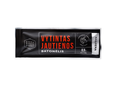 Vytintas jautienos batonėlis DORA, 25g