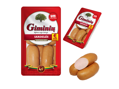 Virtos GIMINIŲ sardelės, aukščiausia rūšis, ~1 kg