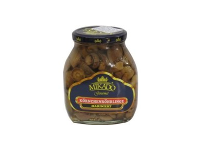 Marinuoti kazlėkai, 530 g / 310 g