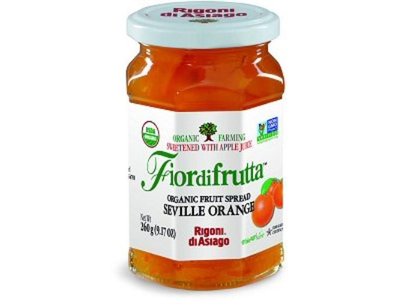 Užtepas FIORDIFRUTTA, apelsinų, ekologiškas, 60%, 260 g LT-EKO-001
