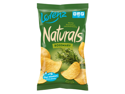 Bulvių traškučiai NATURALS ROSEMARY, 100 g