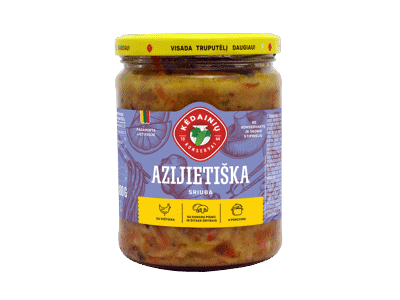 KĖDAINIŲ KONSERVŲ FABRIKO azijietiška sriuba su vištiena, 480 g