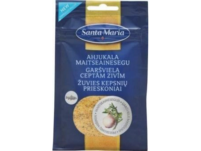 Žuvies kepsnių prieskoniai SANTA MARIA, 30 g