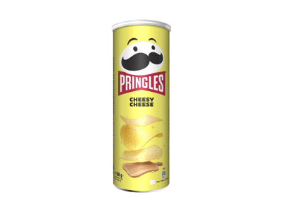 Traškučiai PRINGLES, sūrio skonio, 165 g