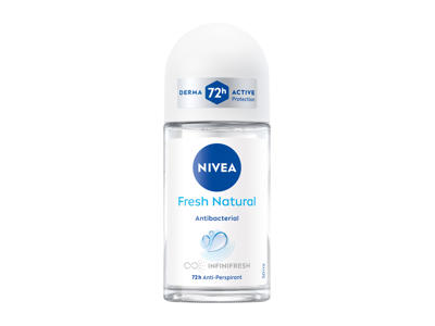 NIVEA Fresh Natural Rutulinis dezodorantas moterims, 50 ml